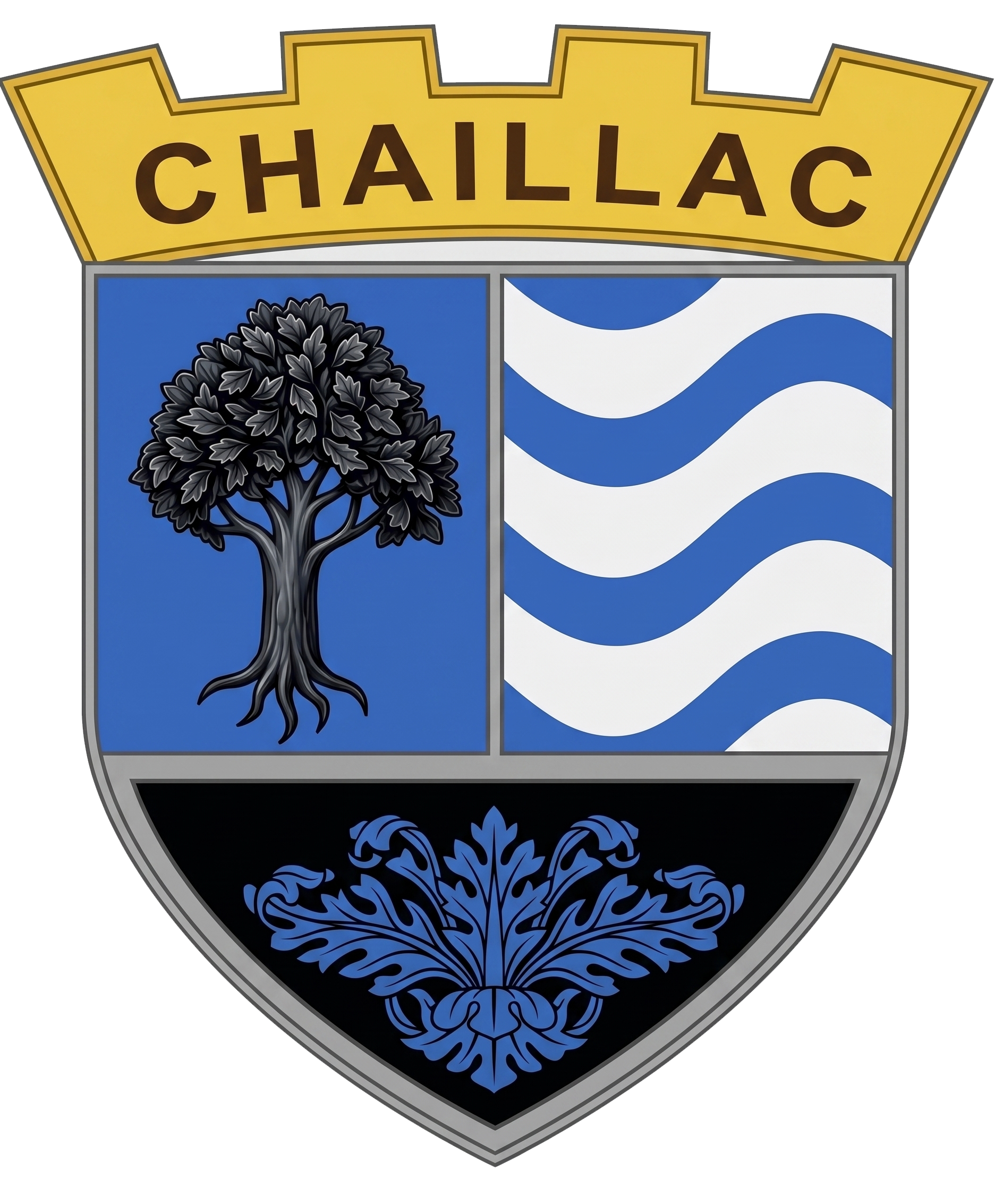 Blason de Chaillac